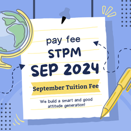 STPM Classes – 2024 09